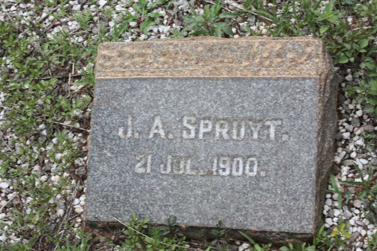 SPRUYT J.A. 1900