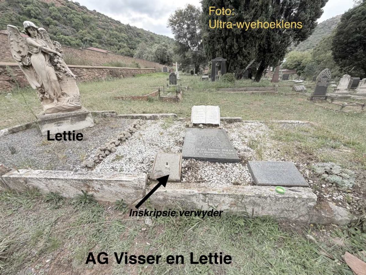 VISSER Andries Gerhardus 1878-1929 & Lettie CONRADIE 1889-1920