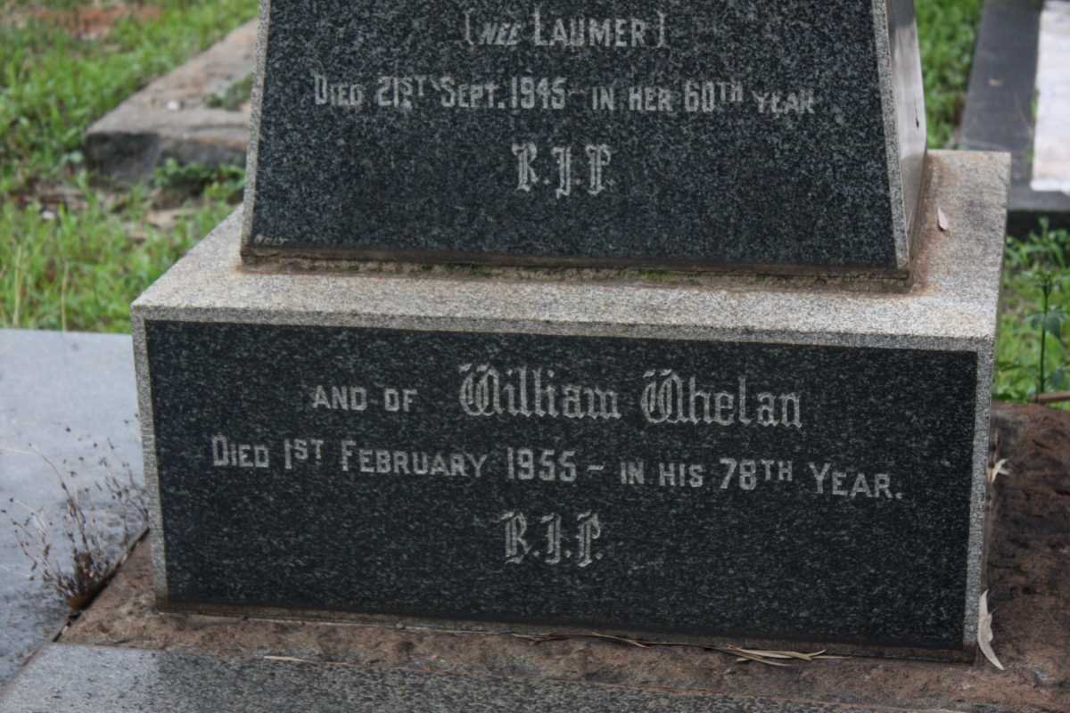 WHELAN William -1955 