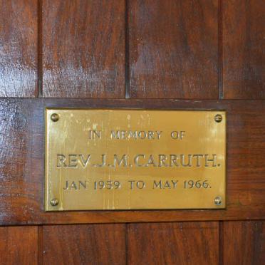 CARRUTH J.M.