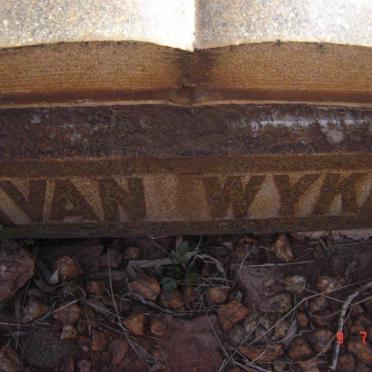 WYK Andries Jacobus, van 1865-1942 &amp; Anna Margrietha 1868-1945