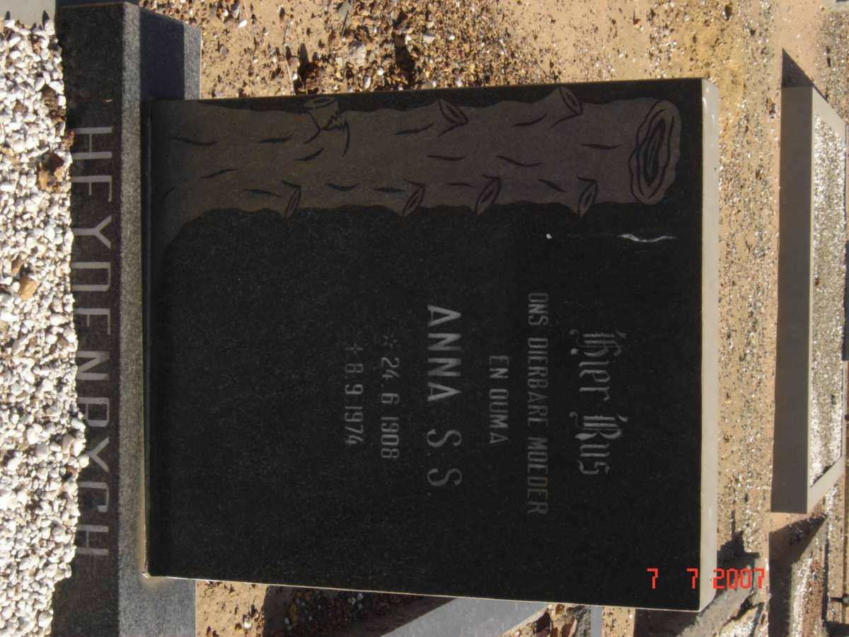 HEYDENRYCH Anna S.S. 1908-1974