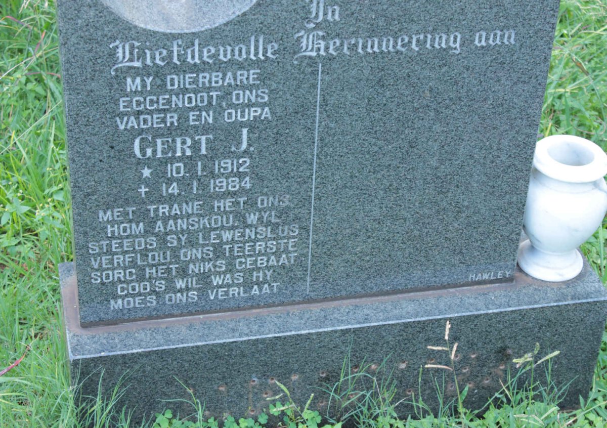 ? Gert J. 1912-1984