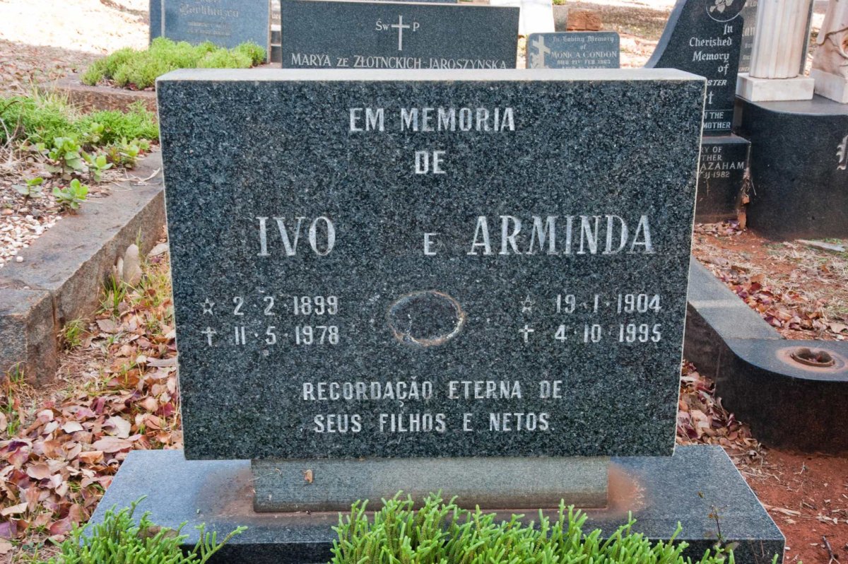 ? Ivo 1899-1978 &amp; Arminda 1904-1995