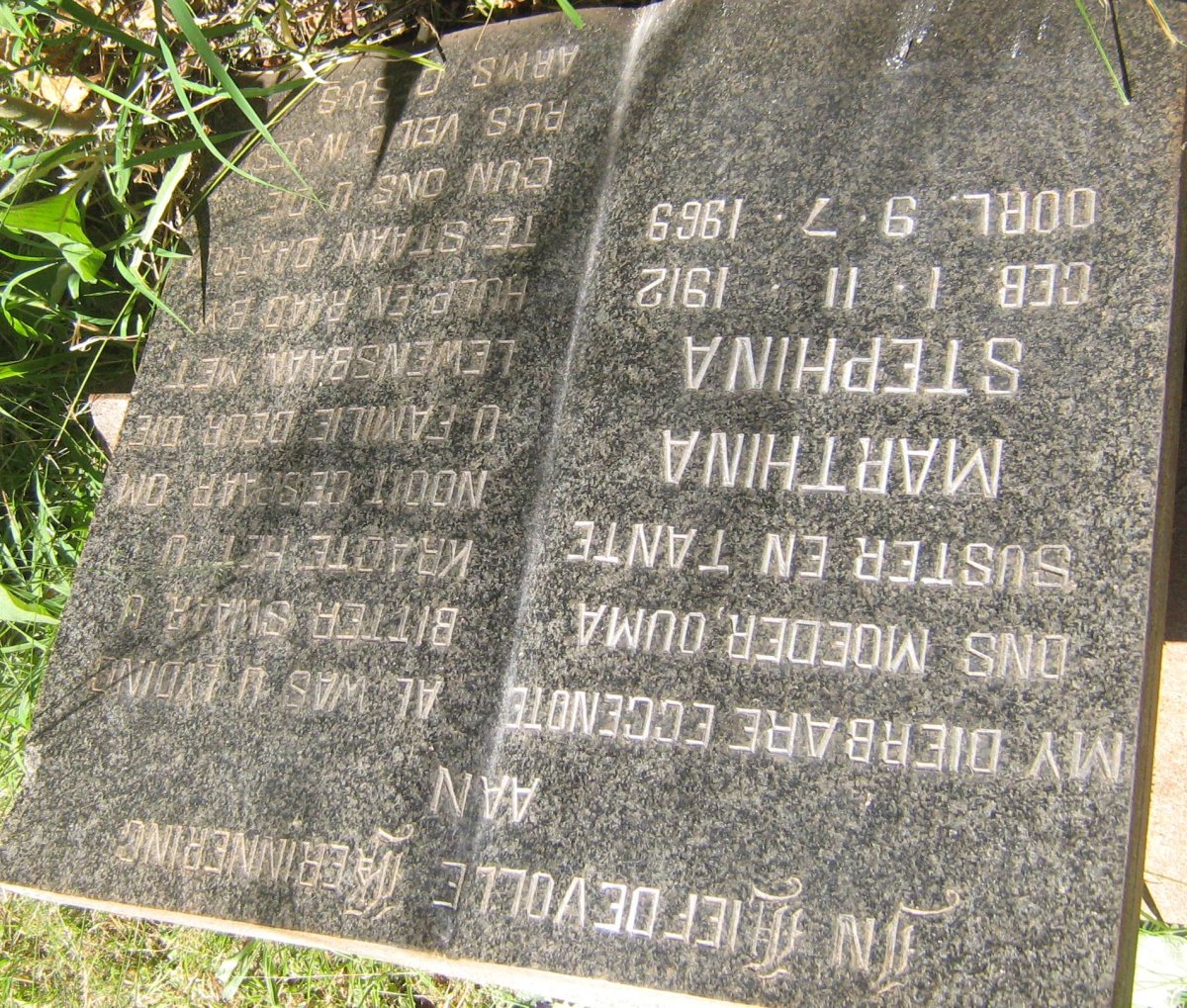 ? Marthina Stephina 1912-1969