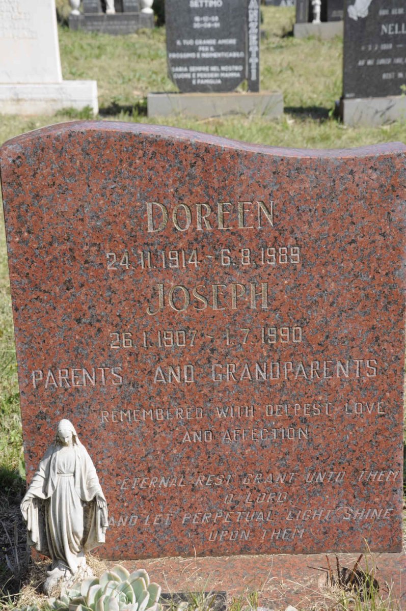 ? Joseph 1907-1990 &amp; Doreen 1914-1989