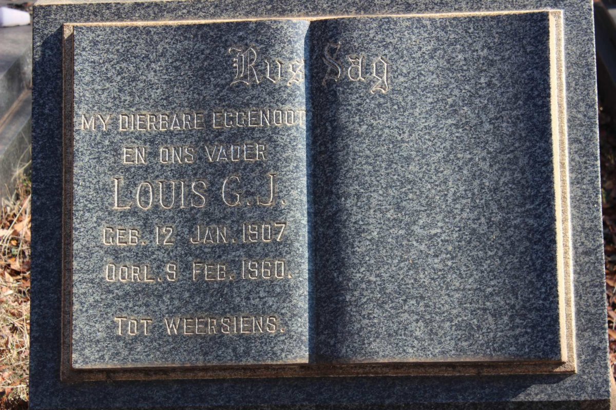 ? Louis G.J. 1907-1960