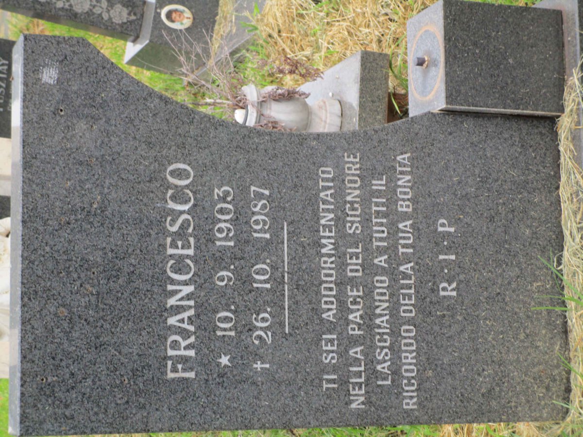 ? Francesco 1903-1987