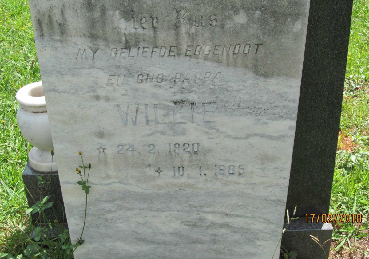 ? Willie 1920-1985