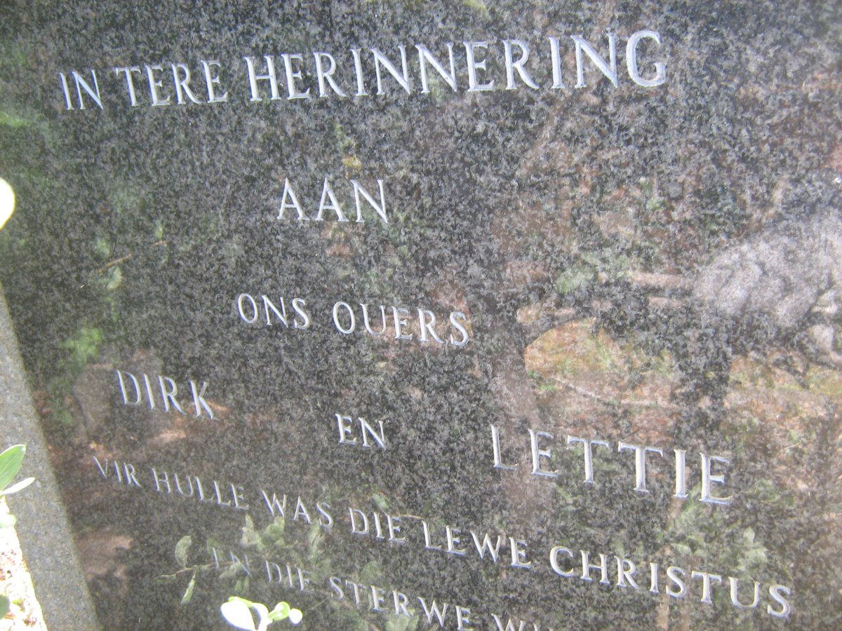 ? Dirk &amp; Lettie