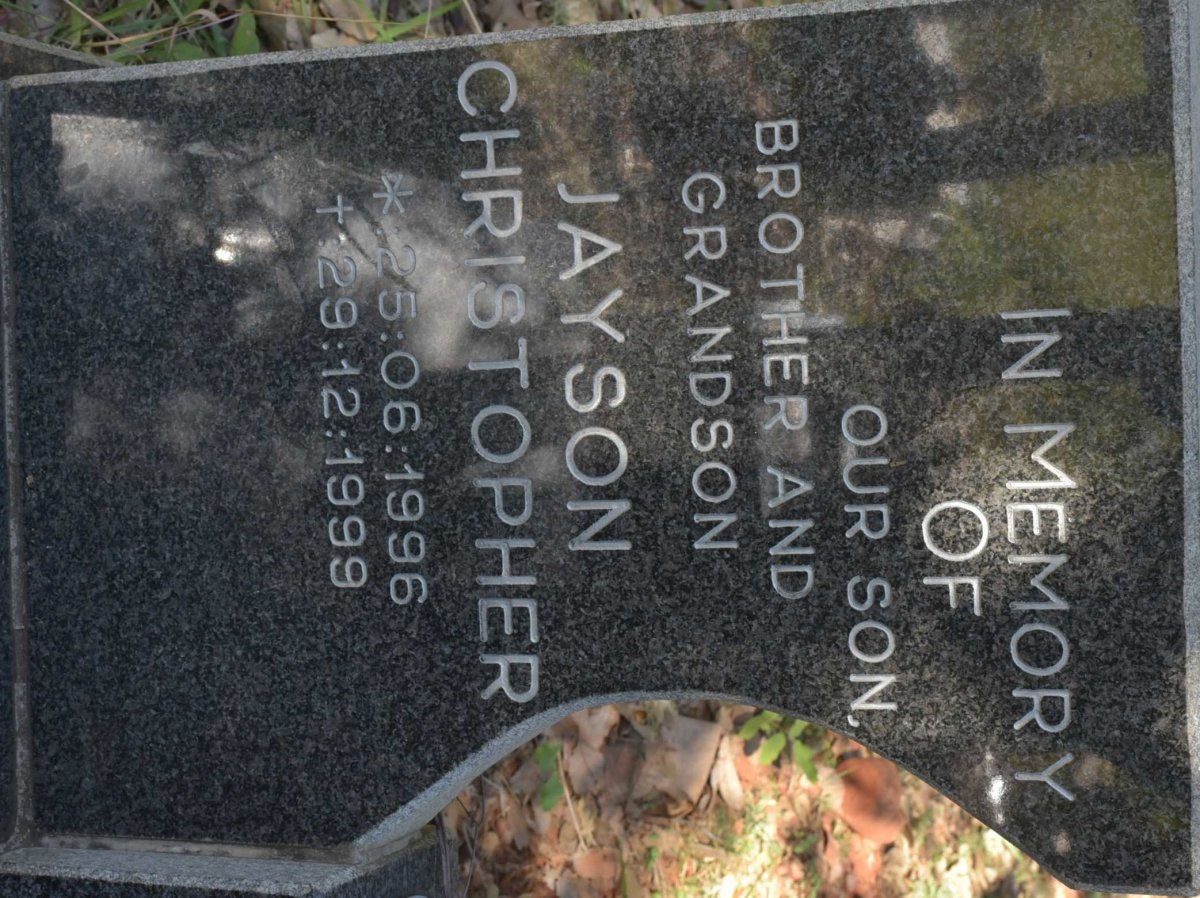 ? Jayson Christopher 1996-1999