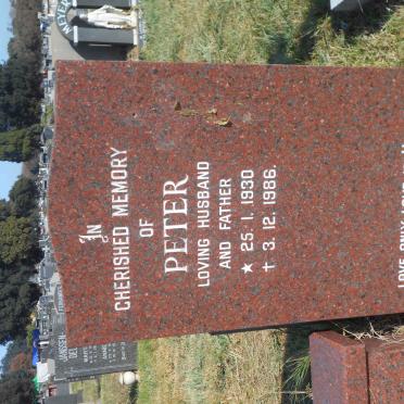 ? Peter 1930-1986