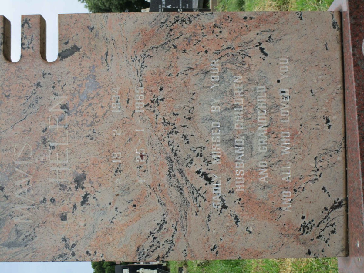 ? Mavis Helen 1934-1985