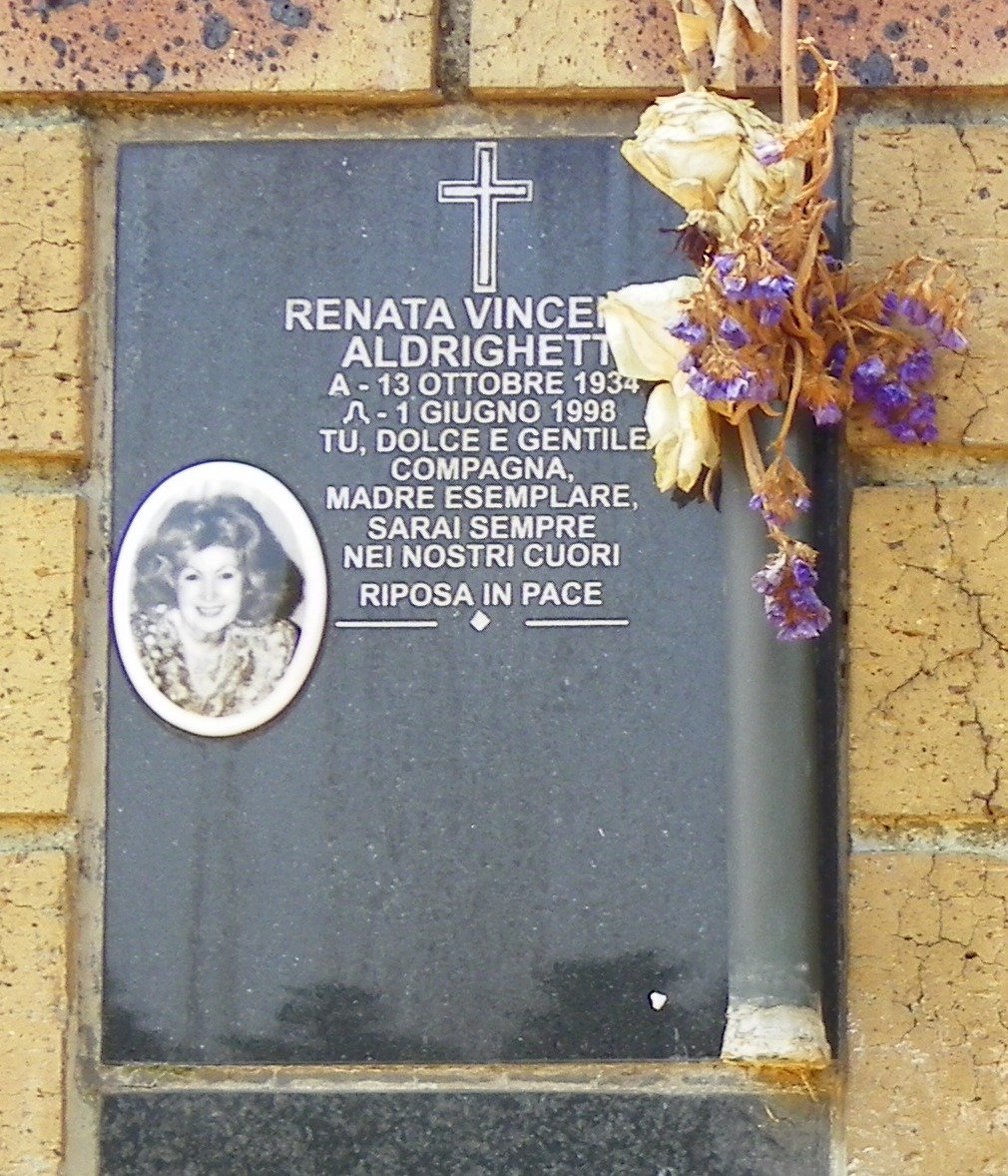 ALDRIGHETT? Renata Vince? 1934-1998