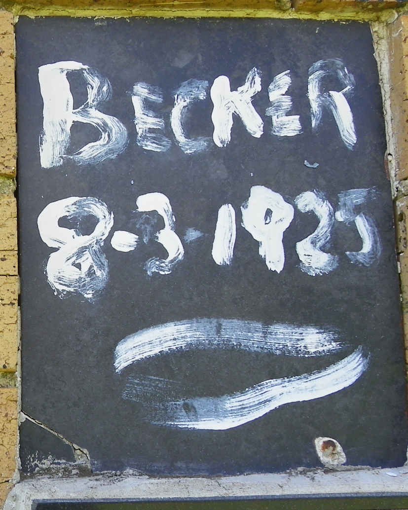 BECKER 1925