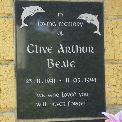 BEALE Clive Arthur 1941-1994