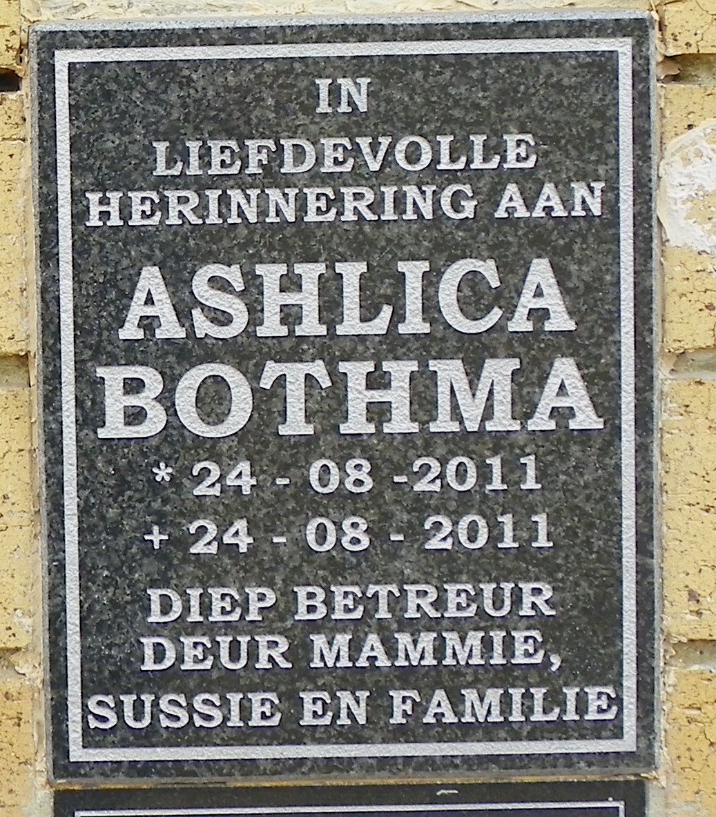 BOTHMA Ashlica 2011-2011