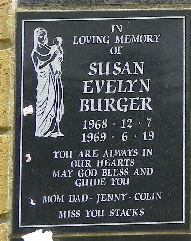 BURGER Susan Evelyn 1968-1969