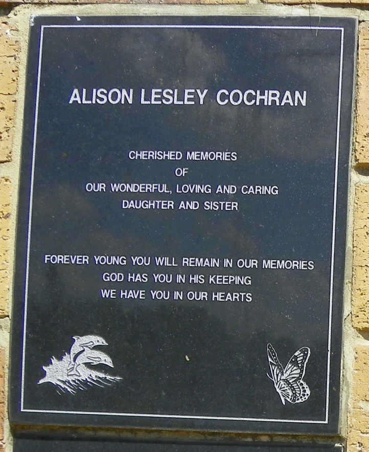 COCHRAN Alison Lesley