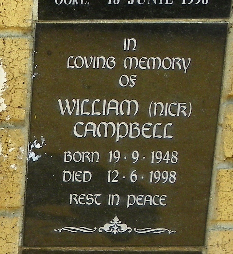 CAMPBELL William 1948-1998