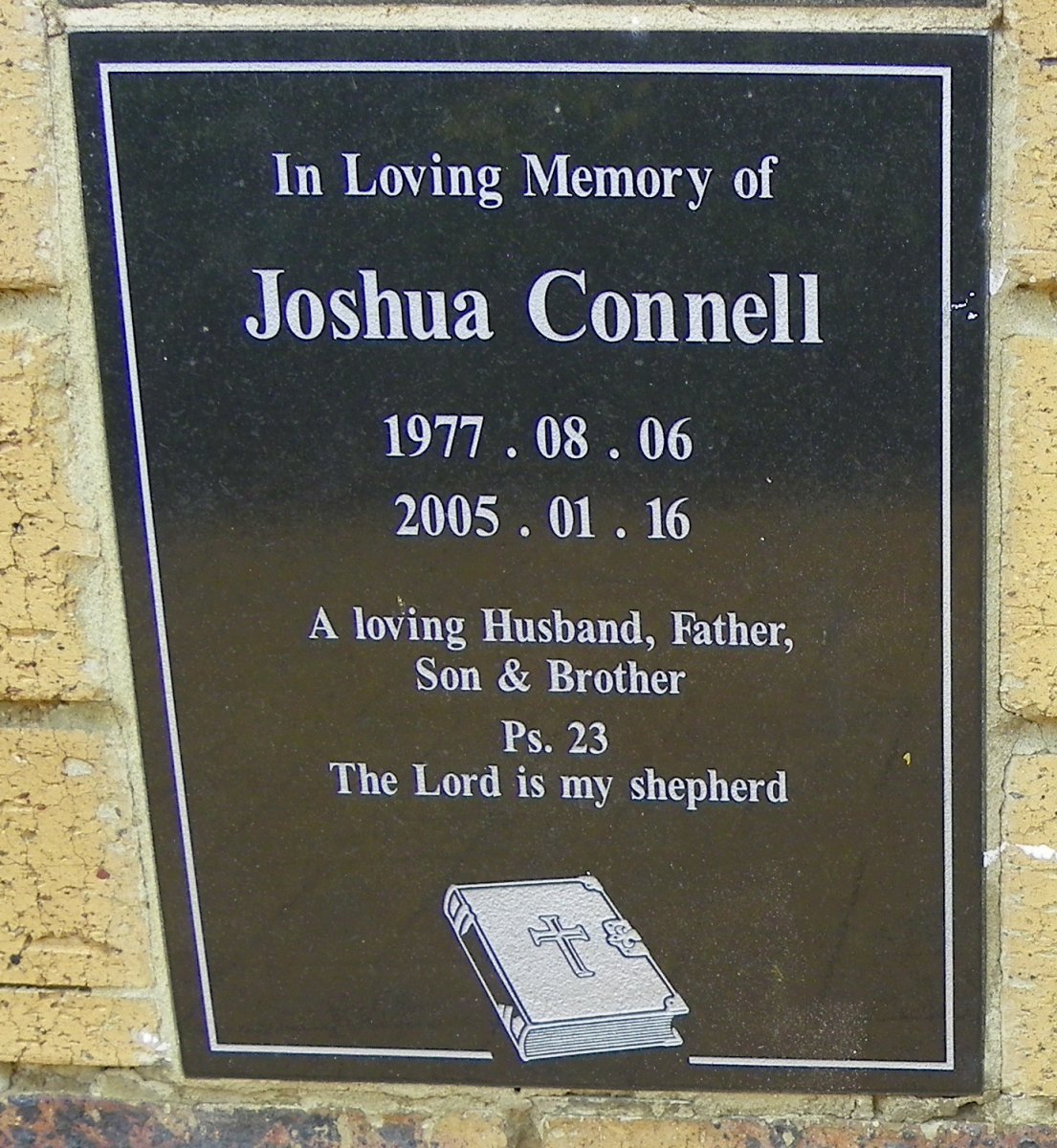 CONNELL Joshua 1977-2005