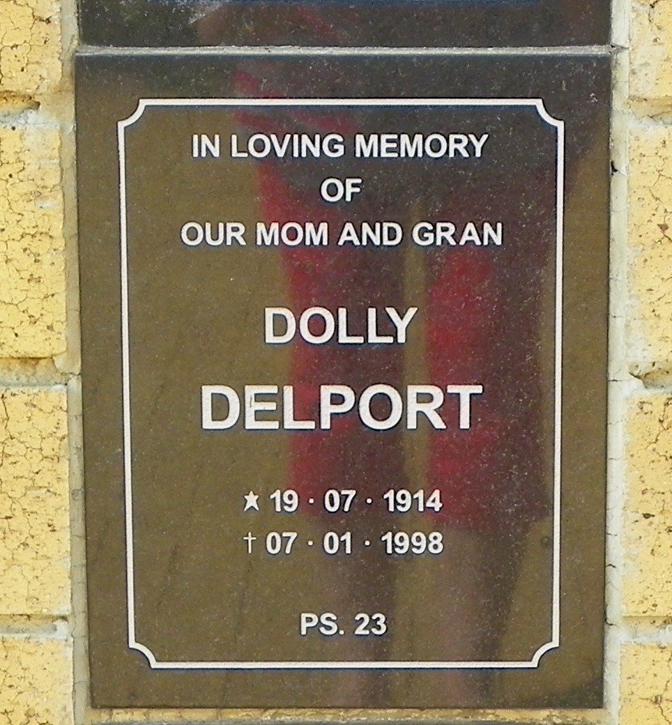 DELPORT Dolly 1914-1998