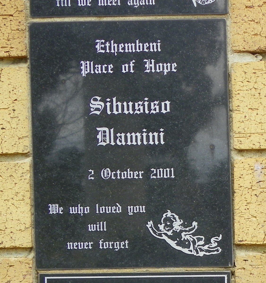 DLAMINI Sibusiso -2001