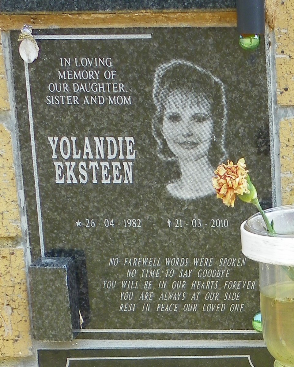 EKSTEEN Yolandie 1982-2010