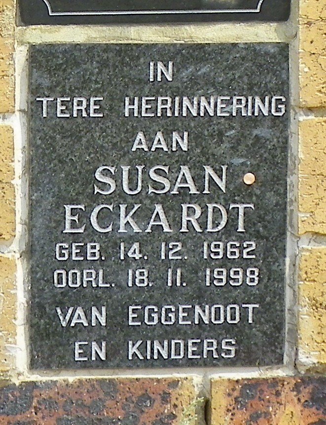 ECKARDT Susan 1962-1998