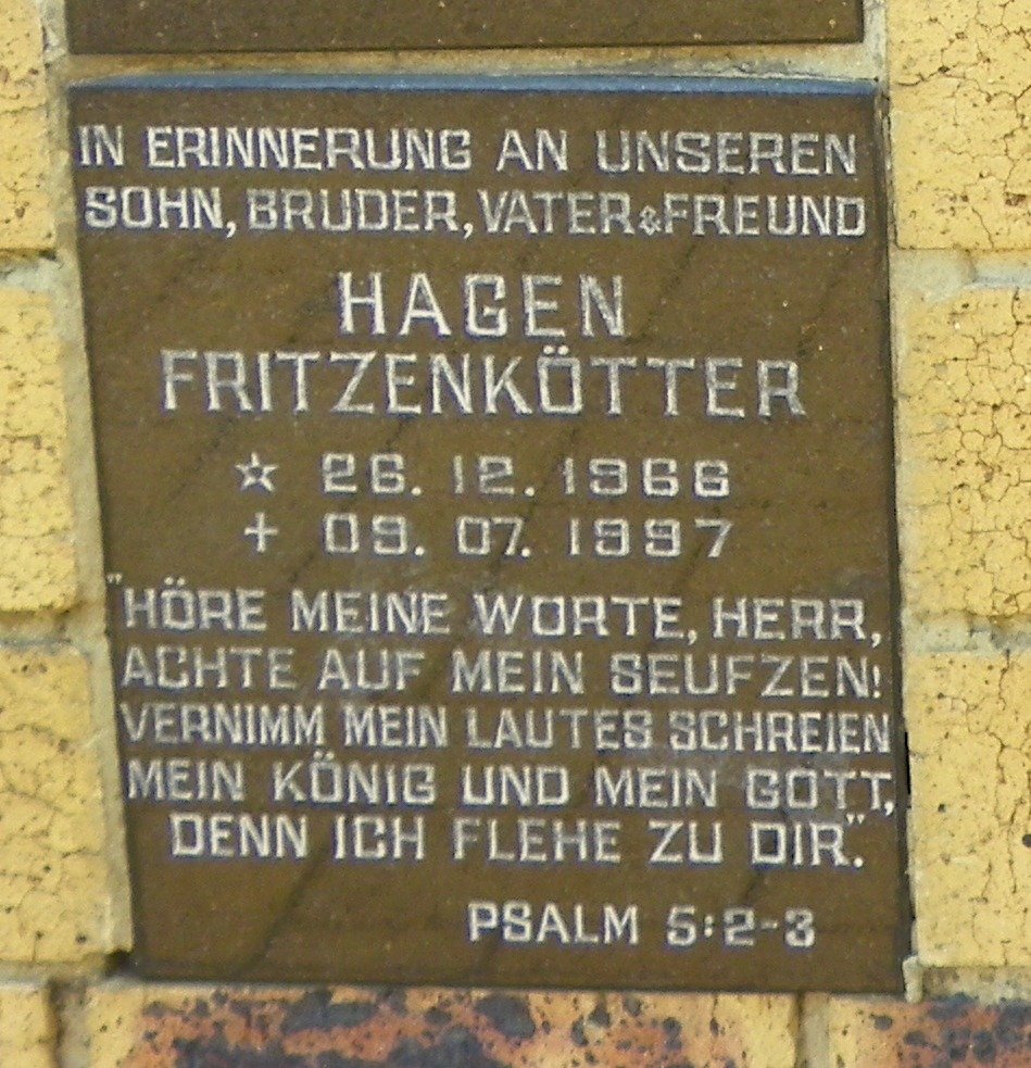 FRITZENKÖTTER Hagen 1966-1997