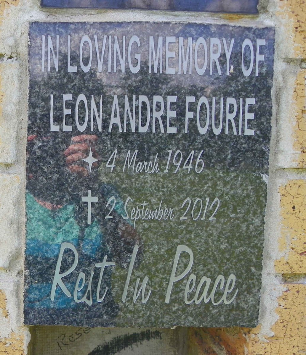 FOURIE Leon Andre 1946-2012
