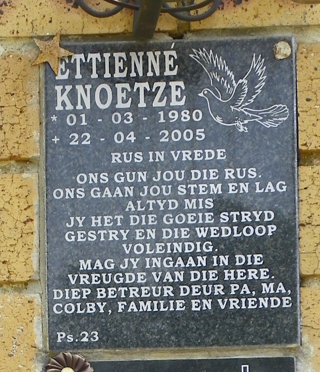KNOETZE Ettienné 1980-2005