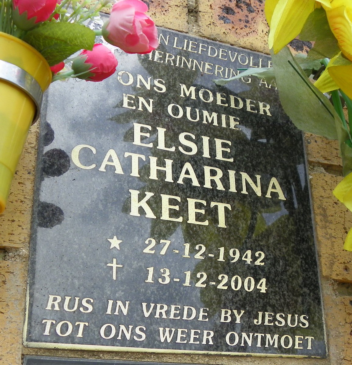 KEET Elsie Catharina 1942-2004