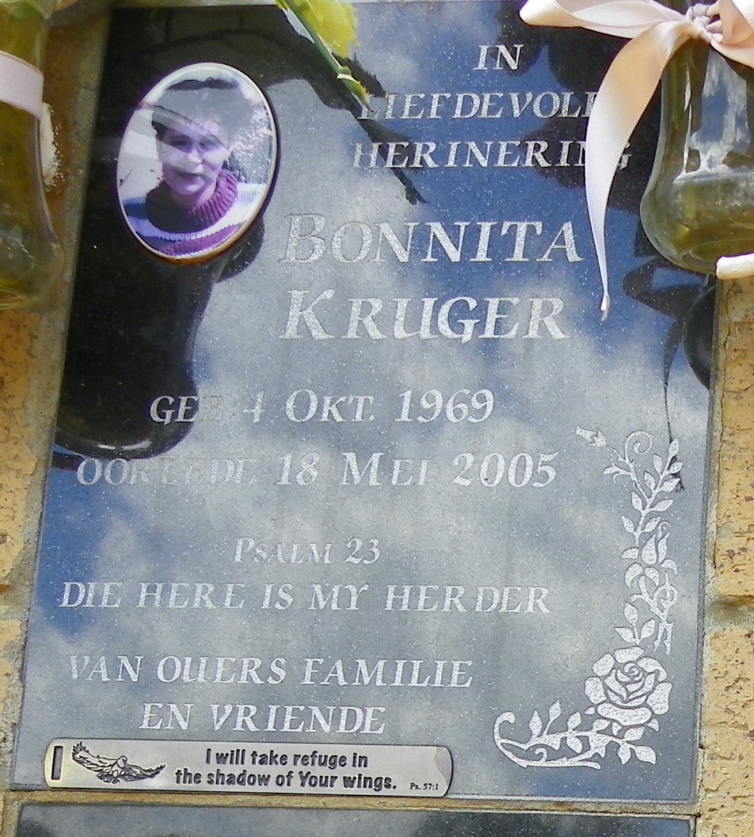 KRUGER Bonnita 1969-2005