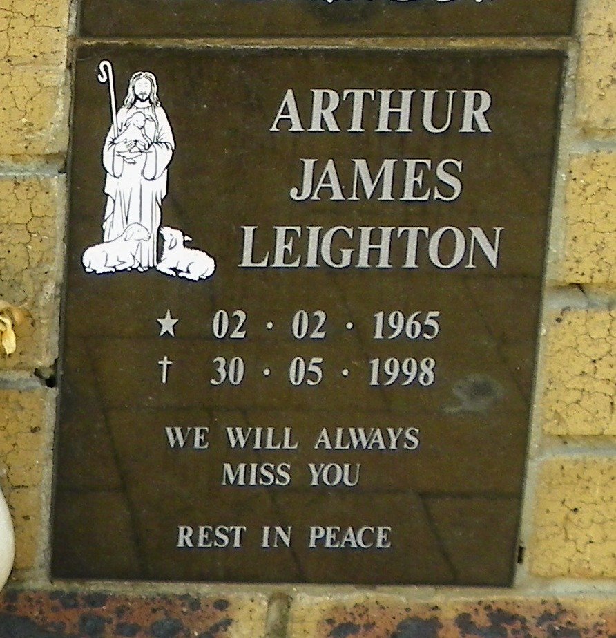 LEIGHTON Arthur James 1965-1998