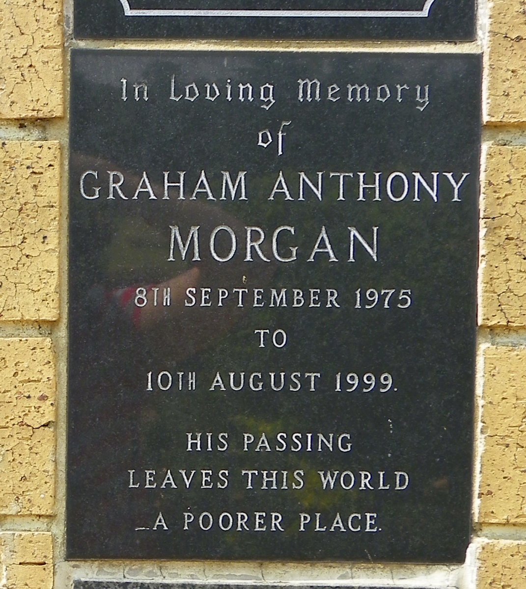 MORGAN Graham Anthony 1975-1999