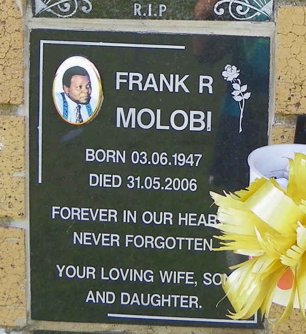 MOLOBI Frank R. 1947-2006