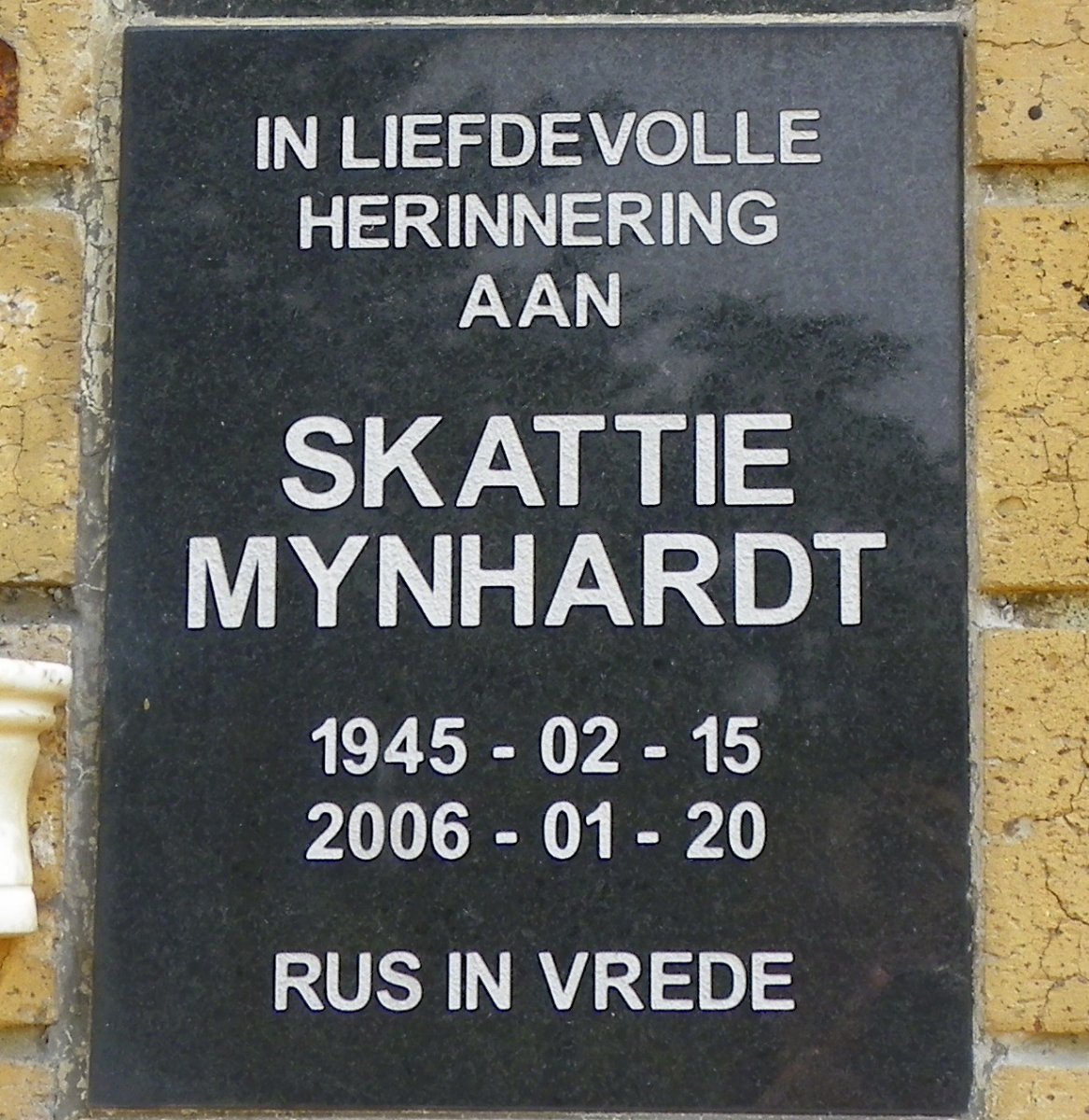 MYNHARDT Skattie 1945-2006