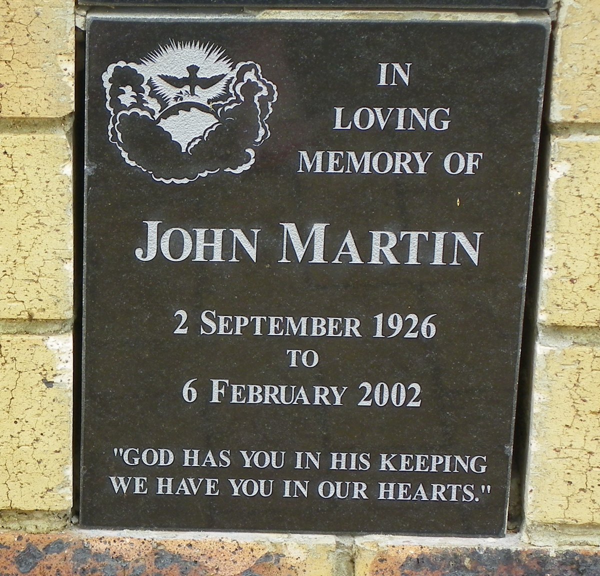 MARTIN John 1926-2002