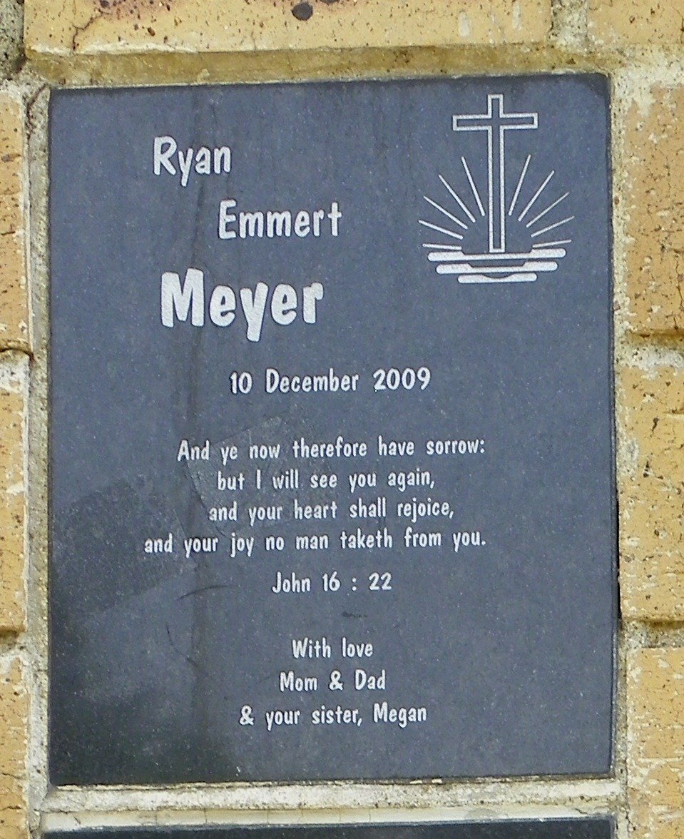 MEYER Ryan Emmert -2009