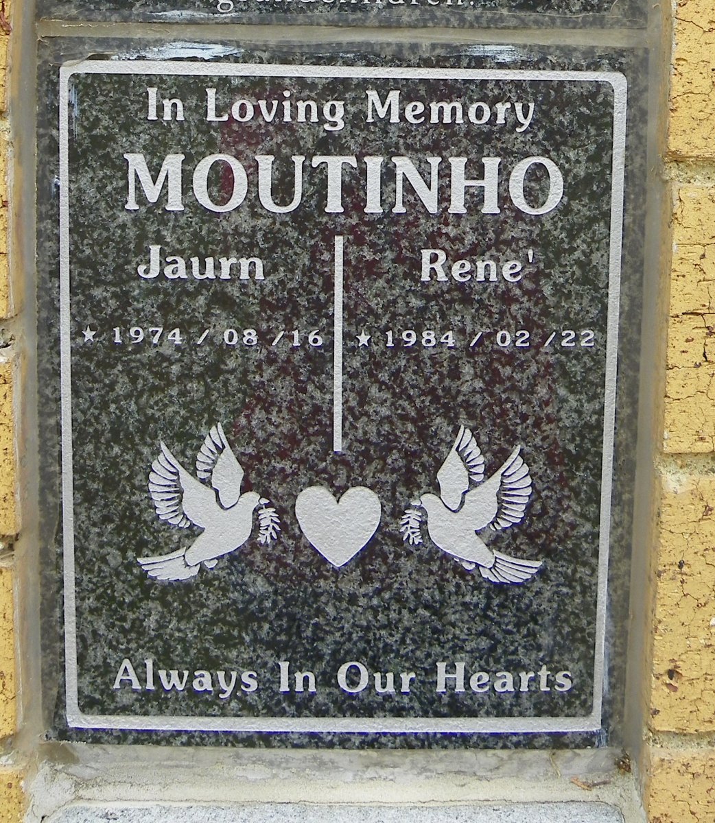 MOUTINHO Jaurn -1974 &amp; Rene -1984
