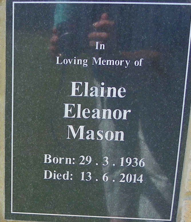 MASON Elaine Eleanor 1936-2014