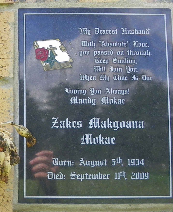 MOKAE Zakes Makgoana 1934-2009