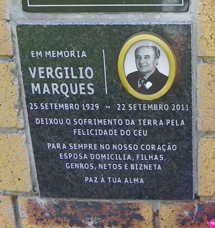 MARQUES Vergilio 1929-2011