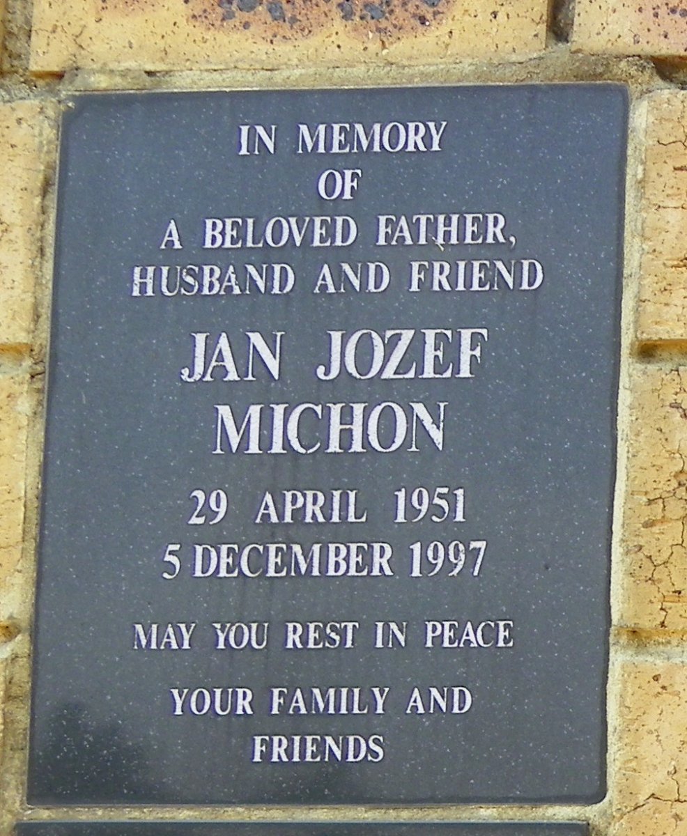 MICHON Jan Jozef 1951-1997