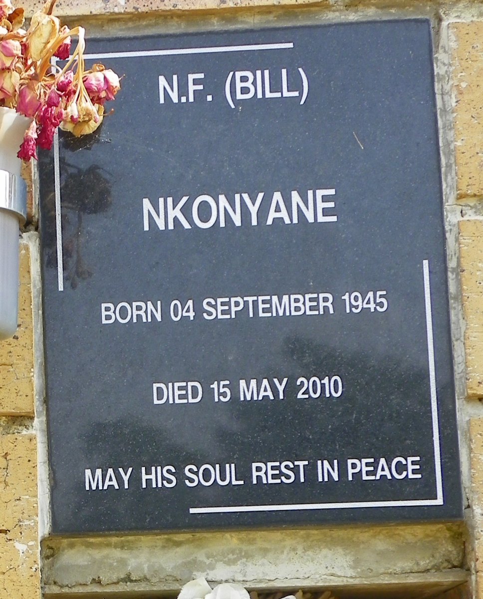 NKONYANE N.F. 1945-2010