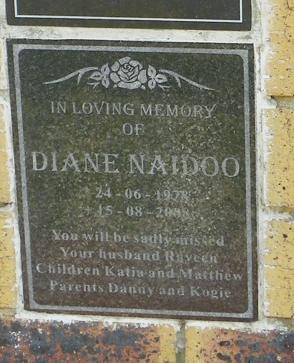 NAIDOO Diane 1978-2008