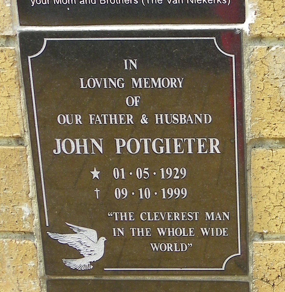 POTGIETER John 1929-1999