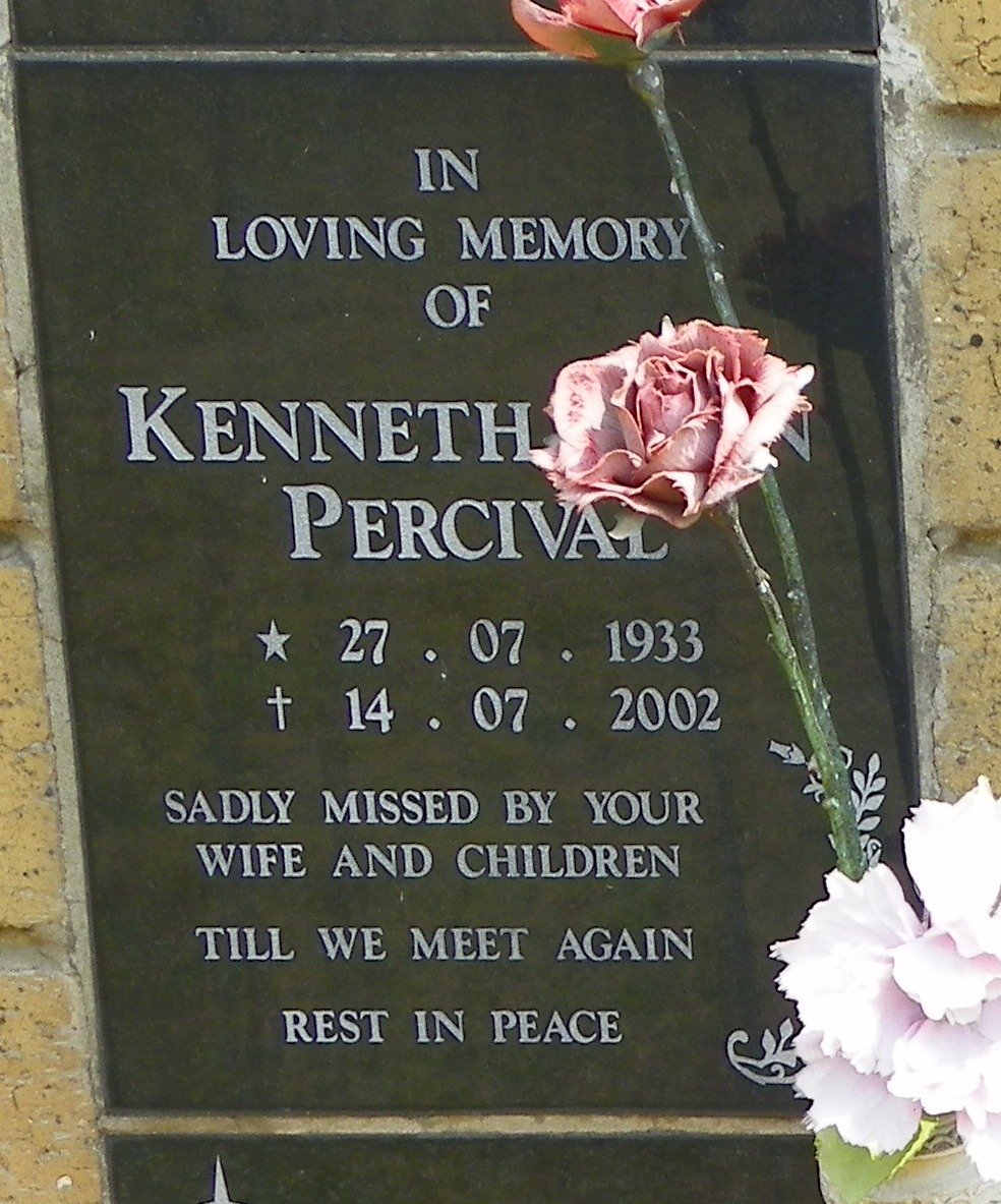 PERCIVAL Kenneth 1933-2002