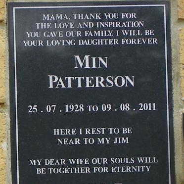 PATTERSON Min 1928-2011